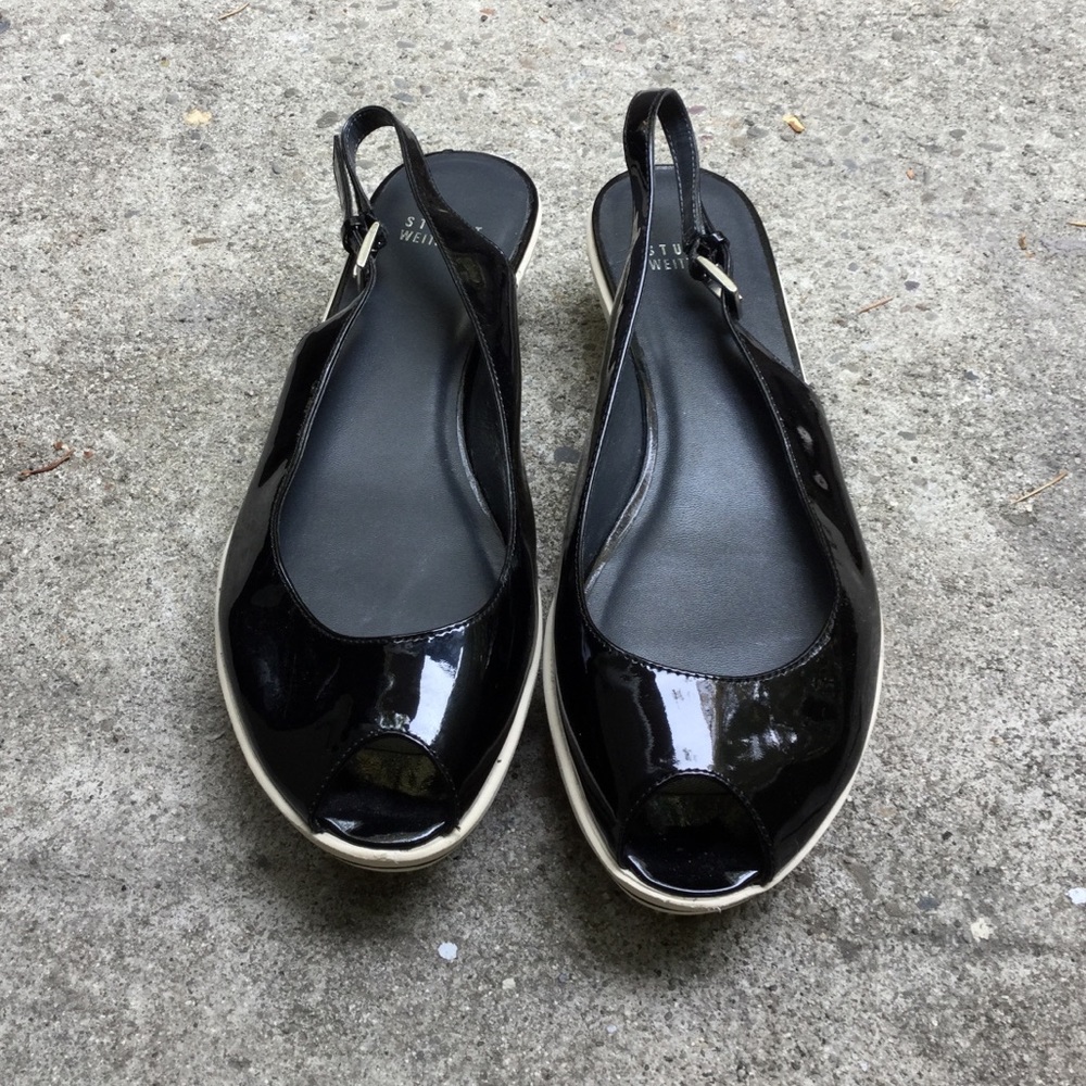 Stuart Weitzman platform shoes